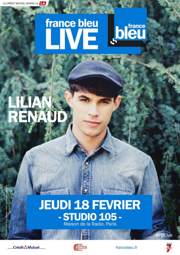 Lilian Renaud France Bleu Live JustMusic.fr