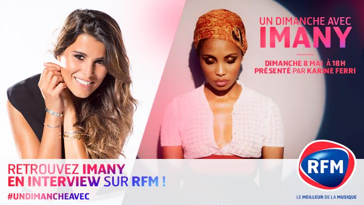 Karine Ferri Imany RFM JustMusic.fr