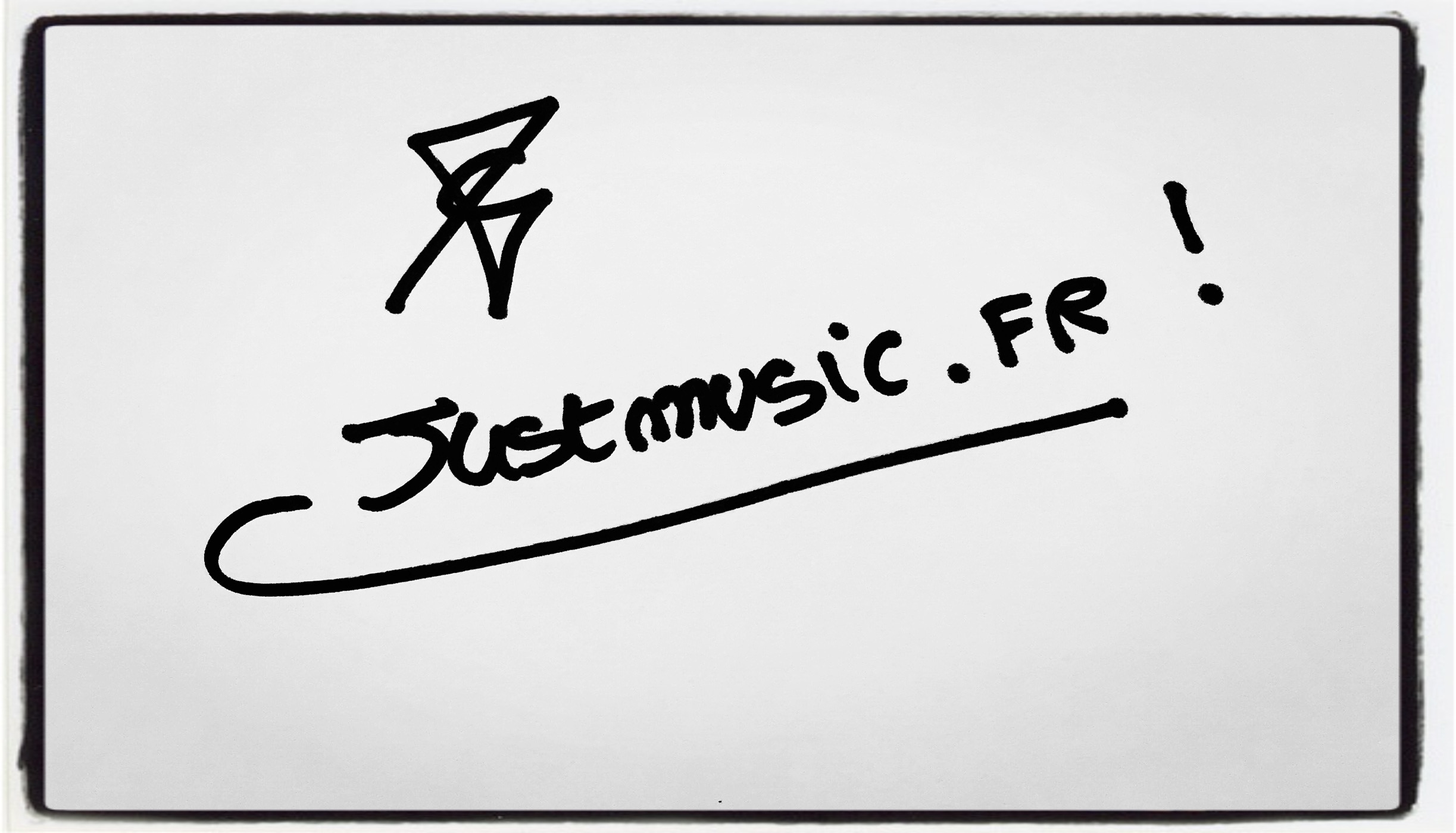 Sacha Perez Dédicace JustMusic.fr