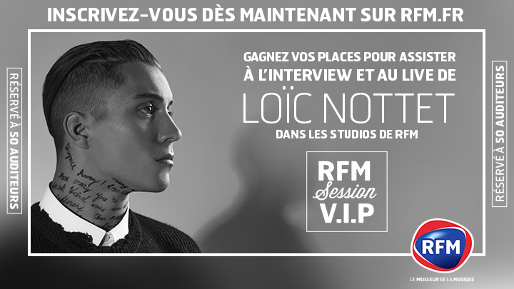 Loïc Nottet RFM JustMusic.fr