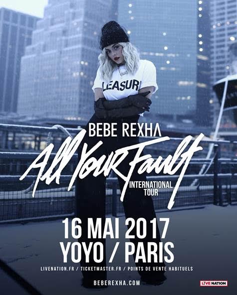 CONCOURS : Gagnez 10X2 places pour le concert de Bebe Rexha au YOYO