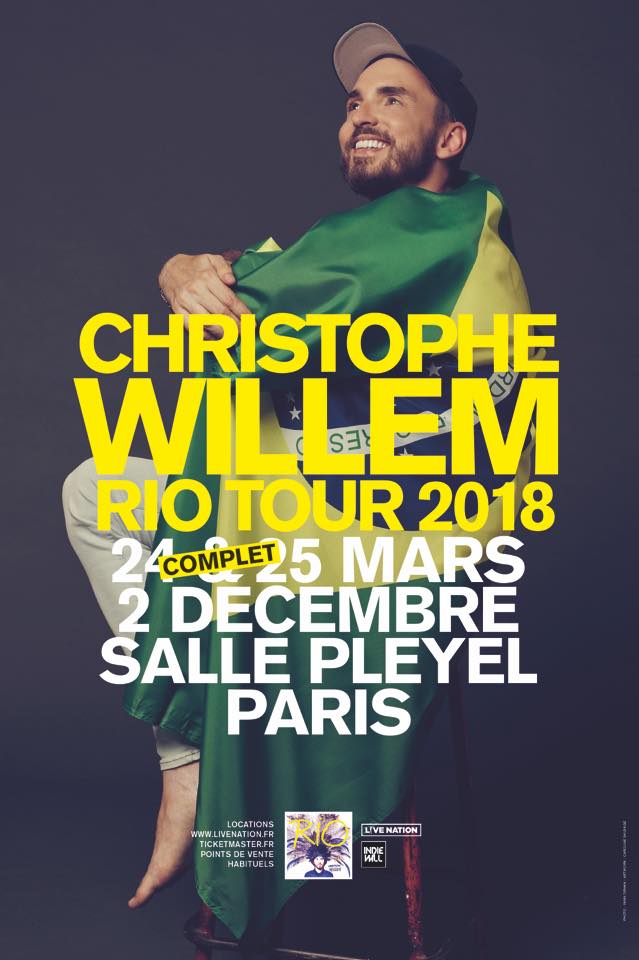 Nous Etions Des Chansons Christophe Willem à la Salle Pleyel : Nous y étions ! - Just Music