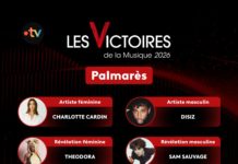 Le palmarès des « Victoires de la Musique » 2026
