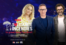 Solidarités incendies – Le grand concert en direct sur M6 !