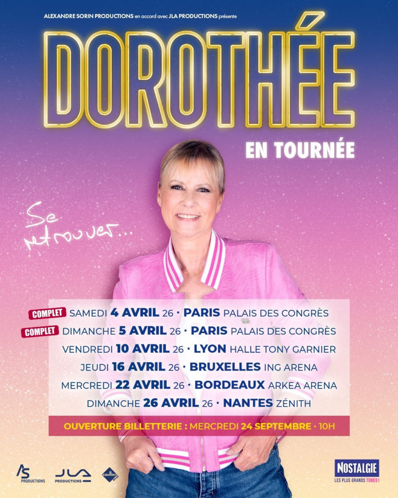 4 nouvelles dates de concert pour Dorothée ! - Just Music