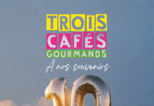 Trois Cafés Gourmands fêtent les 10 ans du tube « À nos souvenirs »